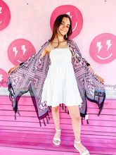Load image into Gallery viewer, Leto Accessories - Bohemian Diamond Tassel Kimono
