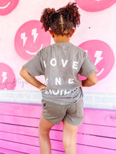 Load image into Gallery viewer, Port 213 - Kid's Vintage Charcoal Grey Love T-Shirt-Unisex
