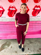 Load image into Gallery viewer, Maroon Old Navy Pant Suit, Small

