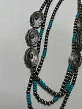 Load image into Gallery viewer, Turquoise/Silver Pink Bulldog Necklaces
