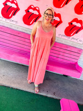 Load image into Gallery viewer, Maxi ruffle cami dress

