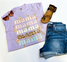 Load image into Gallery viewer, Mama repeat lavender Graphic Tee
