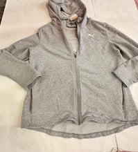 Load image into Gallery viewer, Gray puma Womens Jacket, XL

