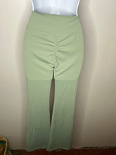 Load image into Gallery viewer, Sage Pink Bulldog Leggings, XS
