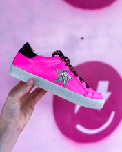 Load image into Gallery viewer, Skylar hot pink sneakers

