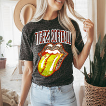 Load image into Gallery viewer, Softball Mascot Tongue Tee
