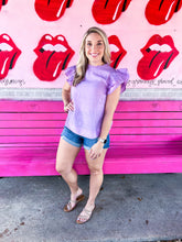 Load image into Gallery viewer, Spring flutter sleeve top
