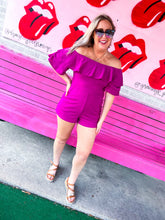 Load image into Gallery viewer, Pink She and Sky Romper, Large

