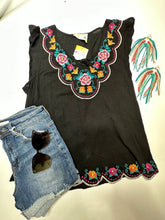 Load image into Gallery viewer, Black Savanna Jane Womens Top, Large
