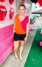Load image into Gallery viewer, Scallop elastic shorts
