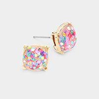 Load image into Gallery viewer, Medium sparkle Studs
