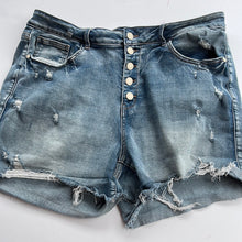 Load image into Gallery viewer, Buttonfly Denim Judy Blue Shorts, 3XL
