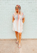 Load image into Gallery viewer, Stripes Umgee Womens Dress, Small

