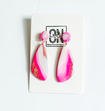 Load image into Gallery viewer, Carrie On Clay Earrings

