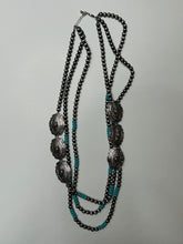 Load image into Gallery viewer, Turquoise/Silver Pink Bulldog Necklaces
