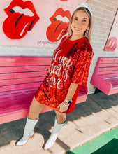Load image into Gallery viewer, Sequin “All you need is love” Dress
