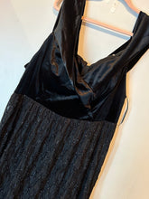 Load image into Gallery viewer, Black with velvet Shein Womens Dress, 4x
