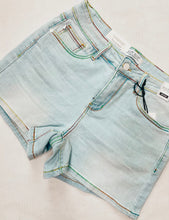 Load image into Gallery viewer, Judy Blue Rainbow Thread Shorts 150103
