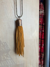 Load image into Gallery viewer, Jems by Jess Tassel Leather Necklaces
