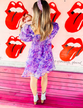 Load image into Gallery viewer, Buddy Love Lyla Puff Sleeve Babydoll Dress
