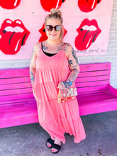 Load image into Gallery viewer, Maxi ruffle cami dress
