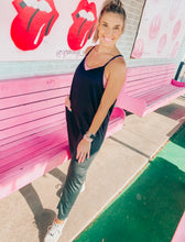 Load image into Gallery viewer, French Terry Jumpsuit w/Pockets
